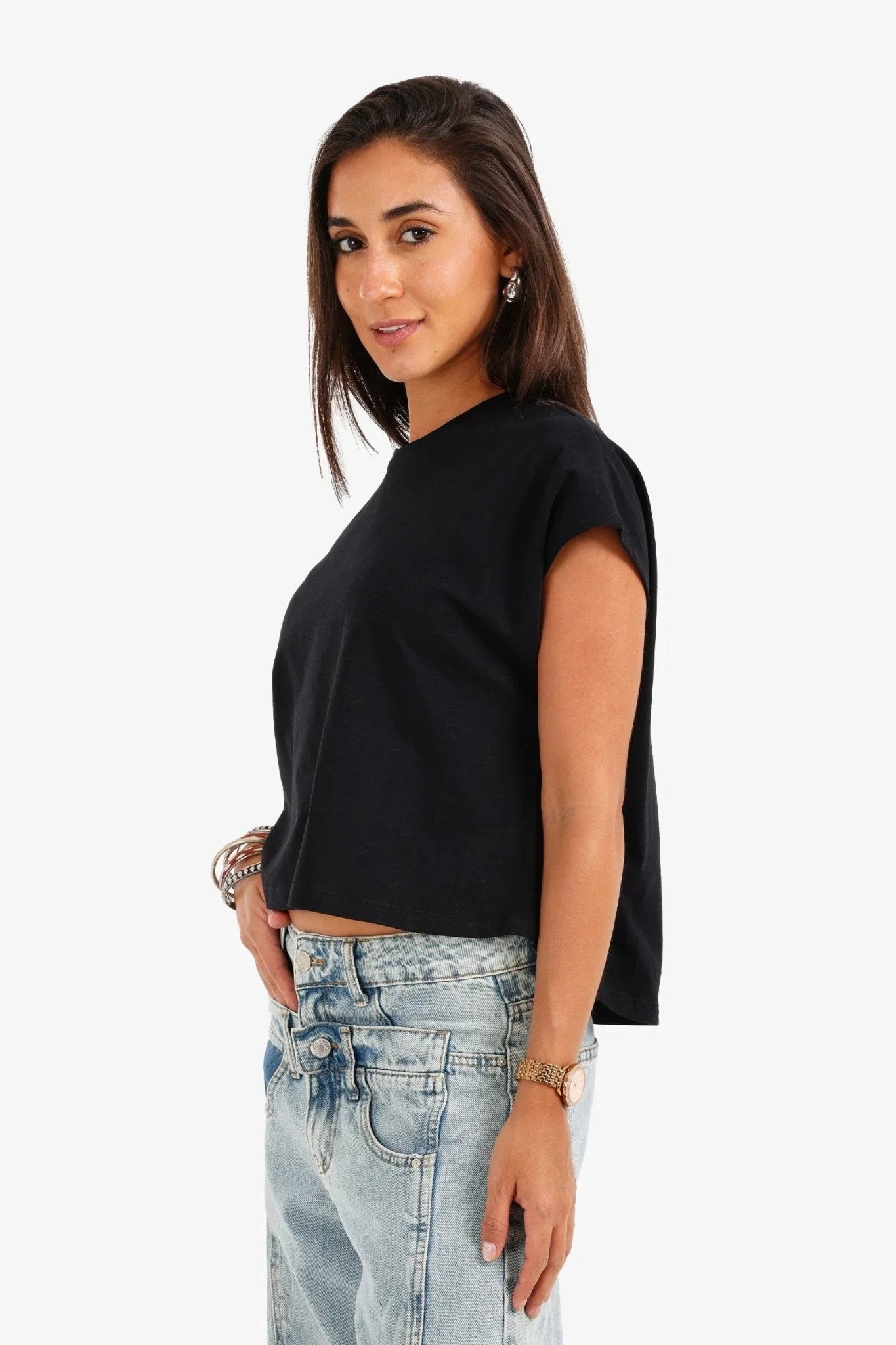 Basic Cotton T-Shirt - Carina - Babazzaro