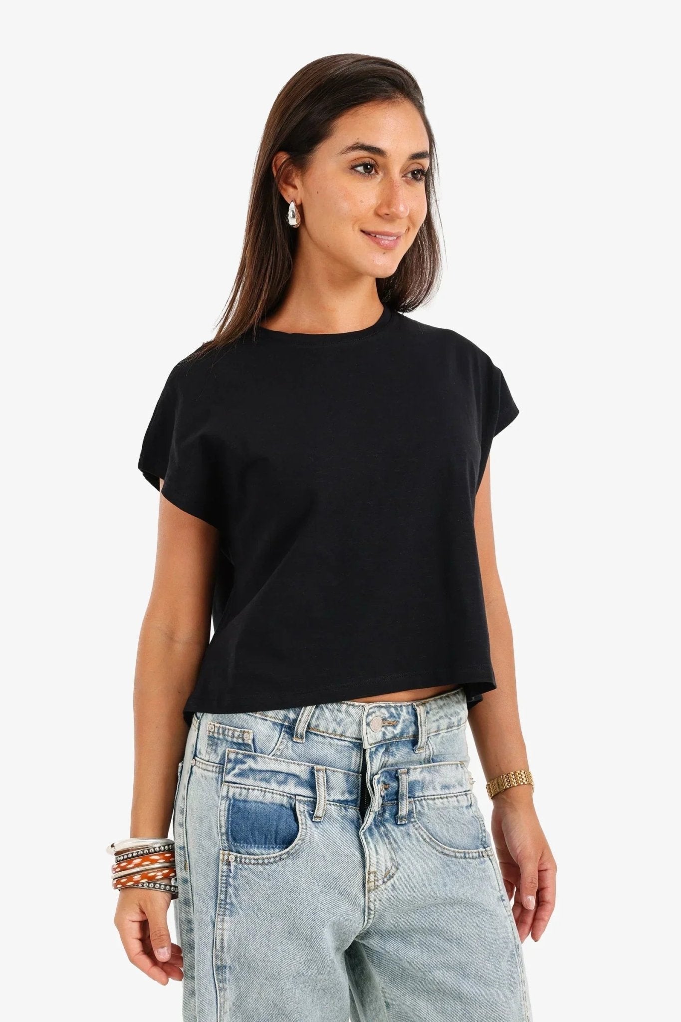 Basic Cotton T-Shirt - Carina - Babazzaro