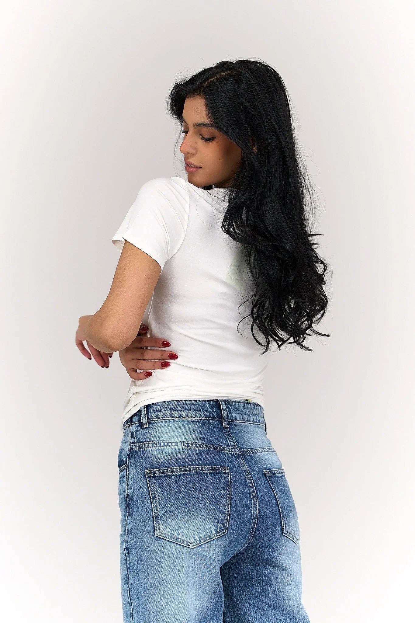 Basic Top with Short Sleeves - Clue - Babazzaro