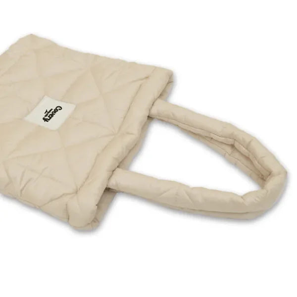 Covery - Begie Puffy Tote Bag 3