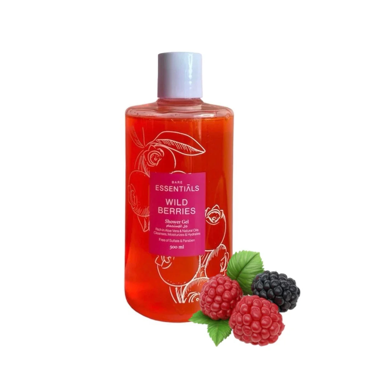 Essentials - Wild Berries Shower Gel 2