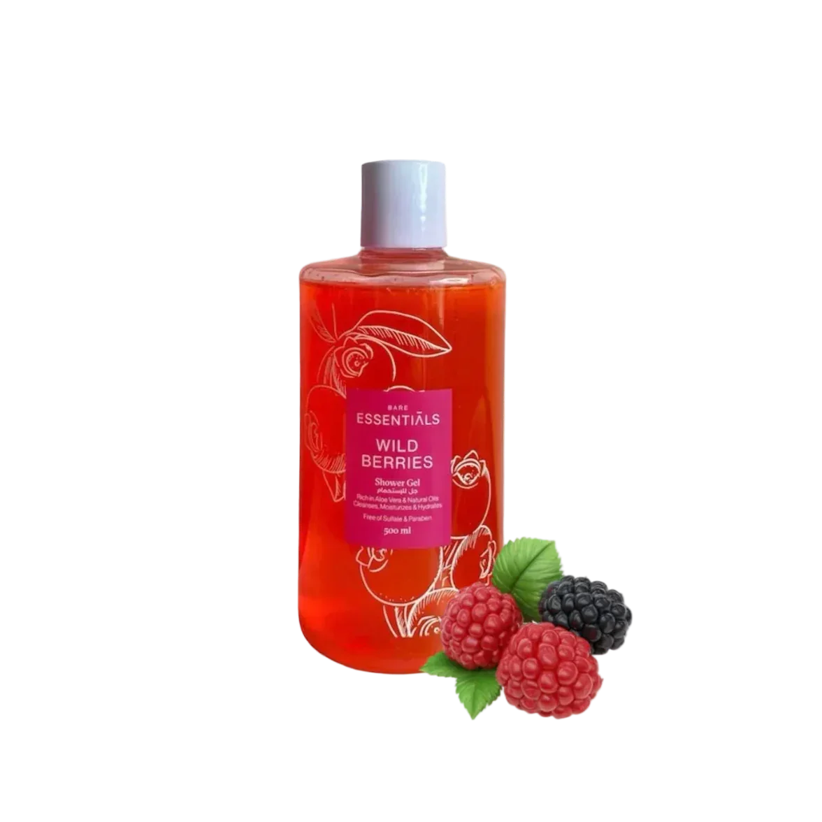 Essentials - Wild Berries Shower Gel 1
