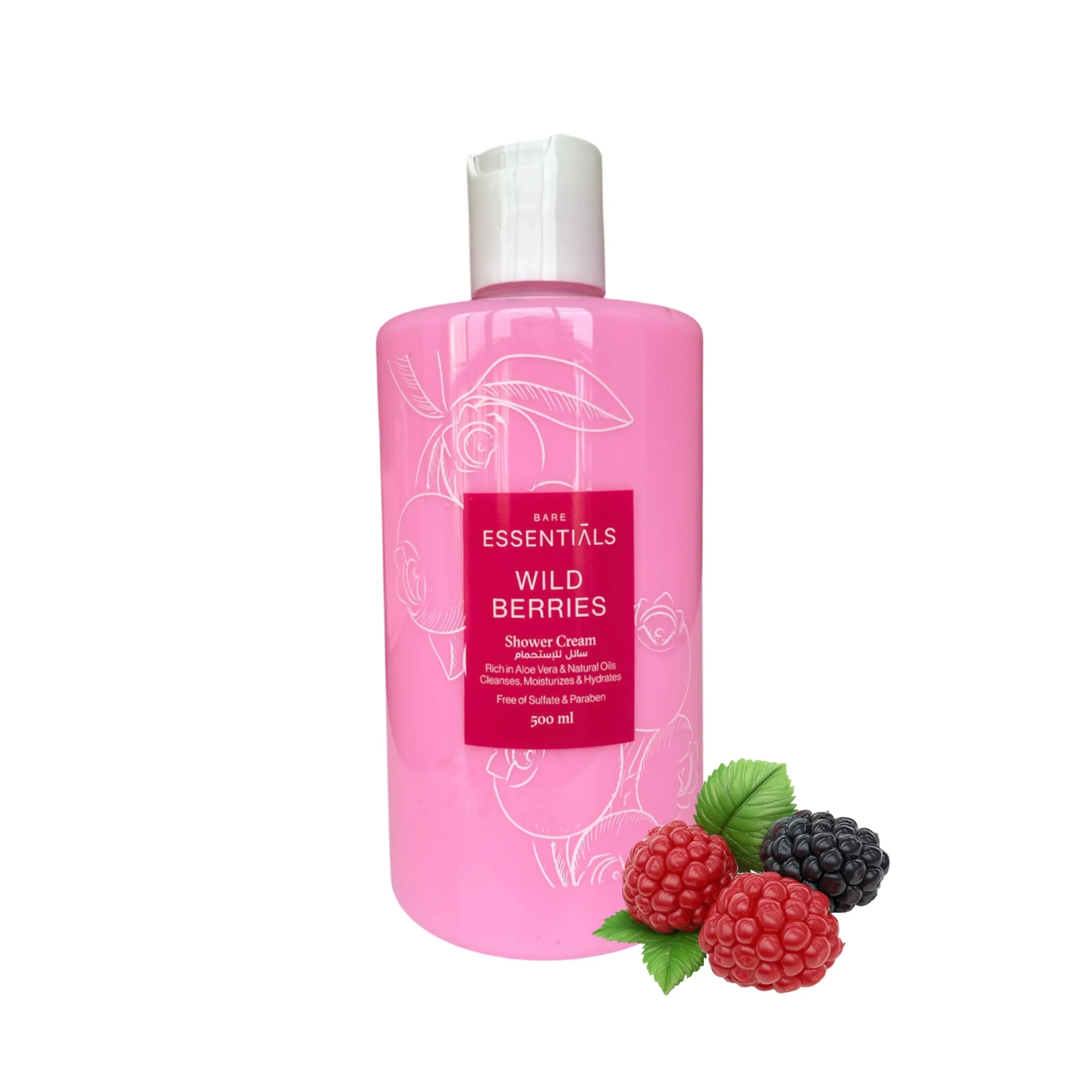 Wild Berries Shower Cream - Essentials - Babazzaro