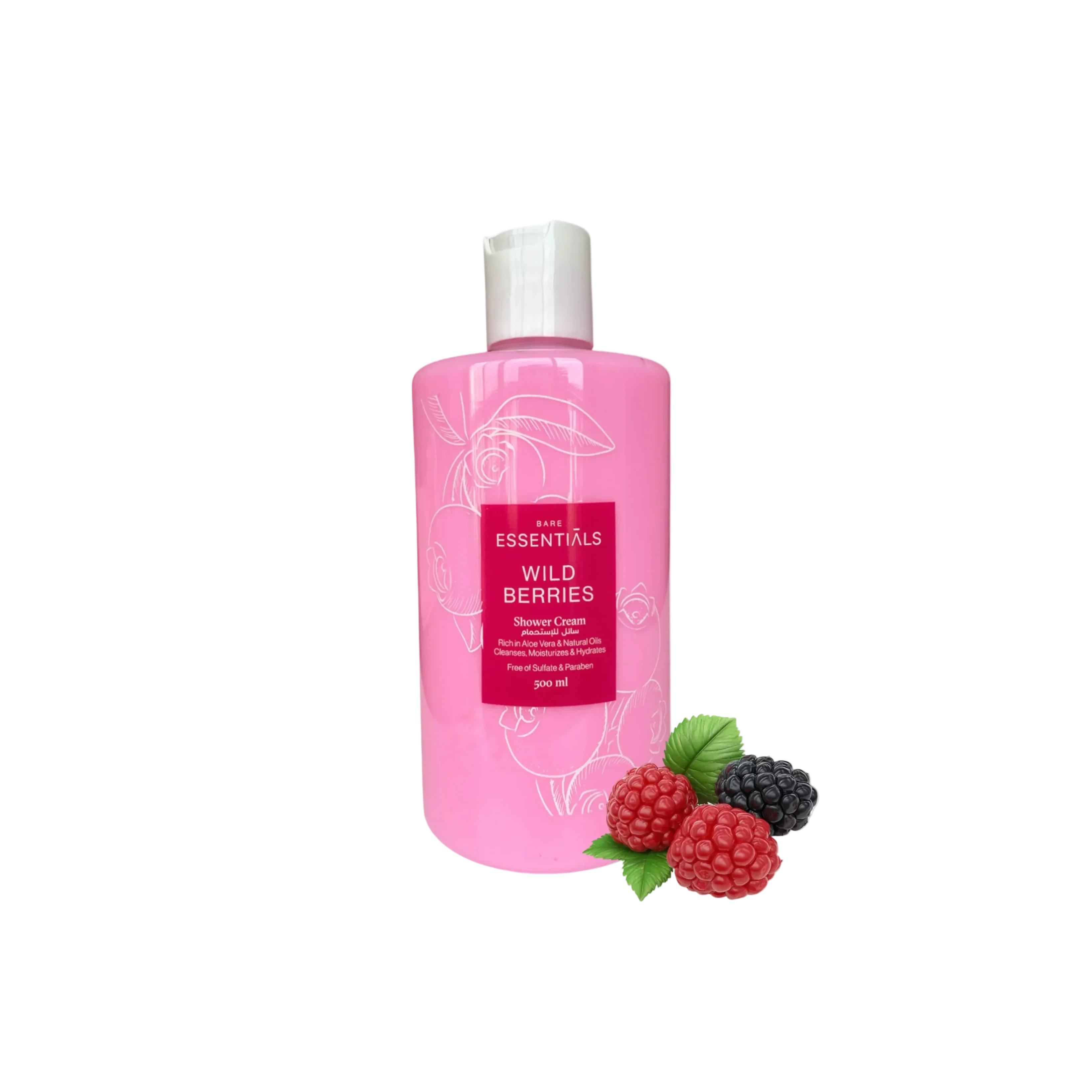 Essentials - Wild Berries Shower Cream 1
