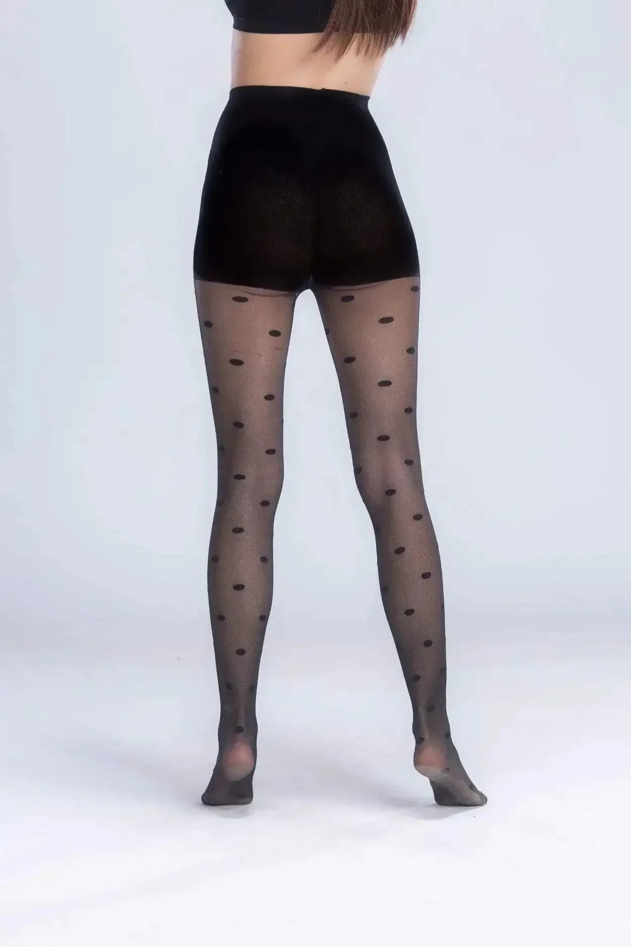 Carina - Big Dots Pantyhose 1