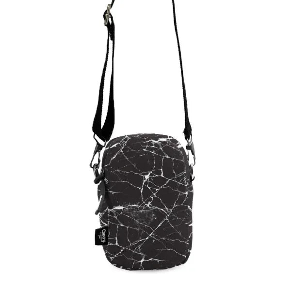 Covery - Black Marble Mini Cross Bag 2