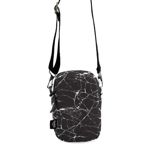 Black Marble Mini Cross Bag - Covery 2