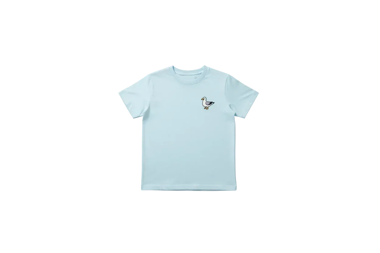 Gull on Duty Embroidered Tee - Colour Capsules - Babazzaro