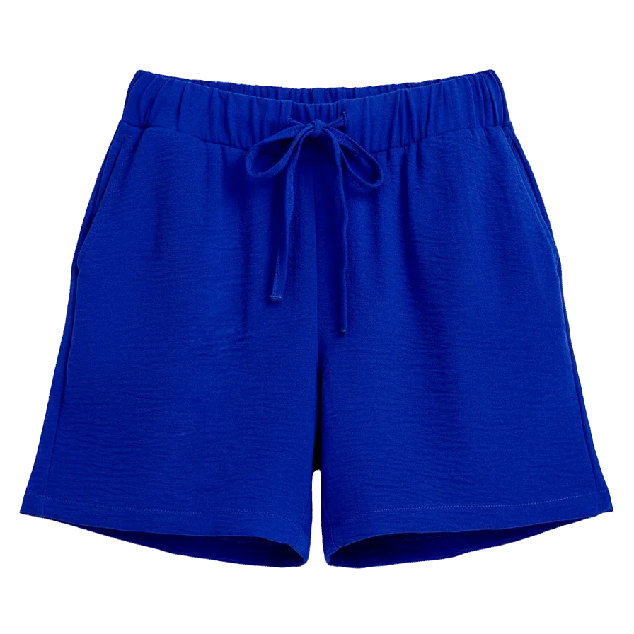 In your shoe - Blue Flowy Shorts 1