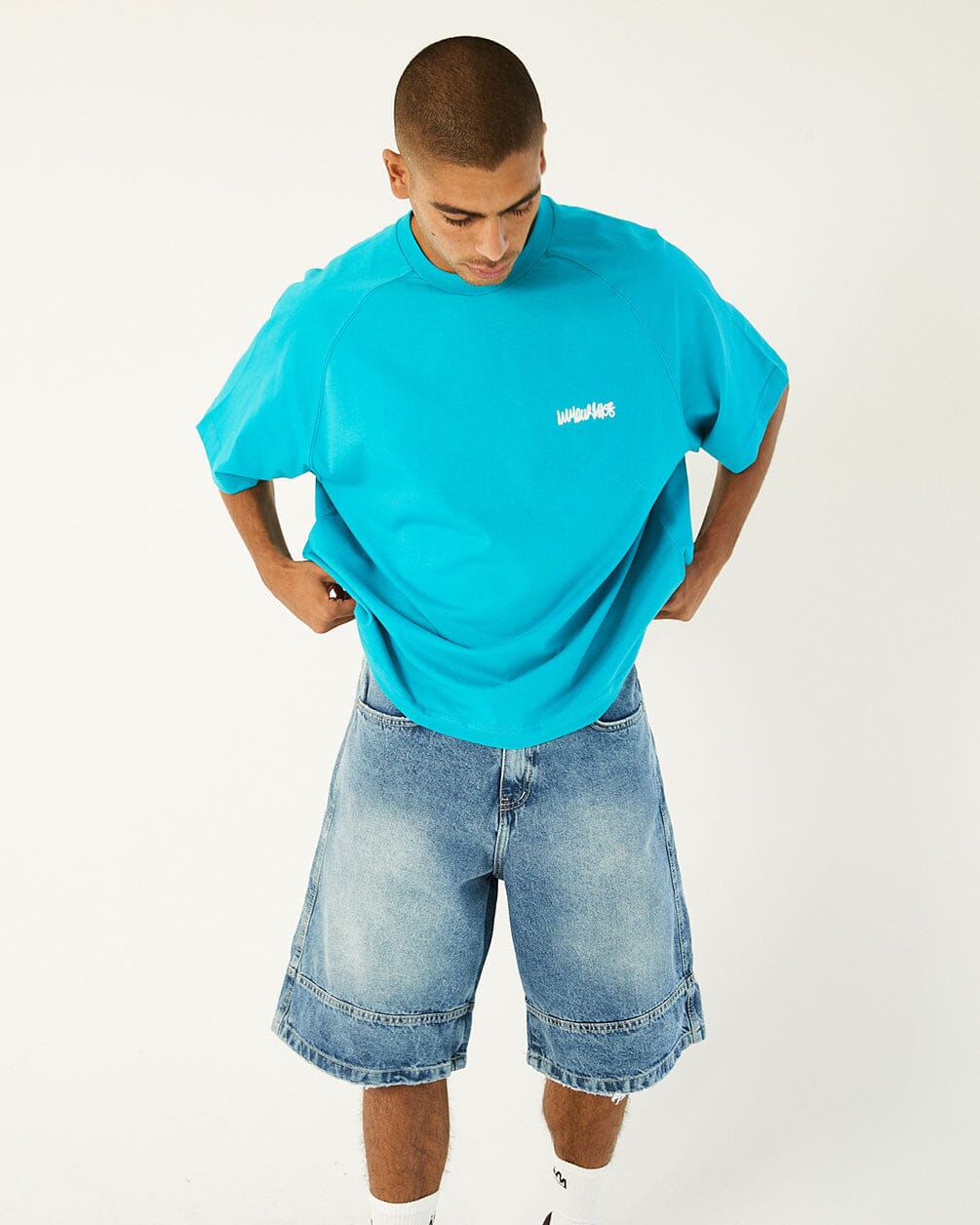 In your shoe - Blue Washed Jorts 2