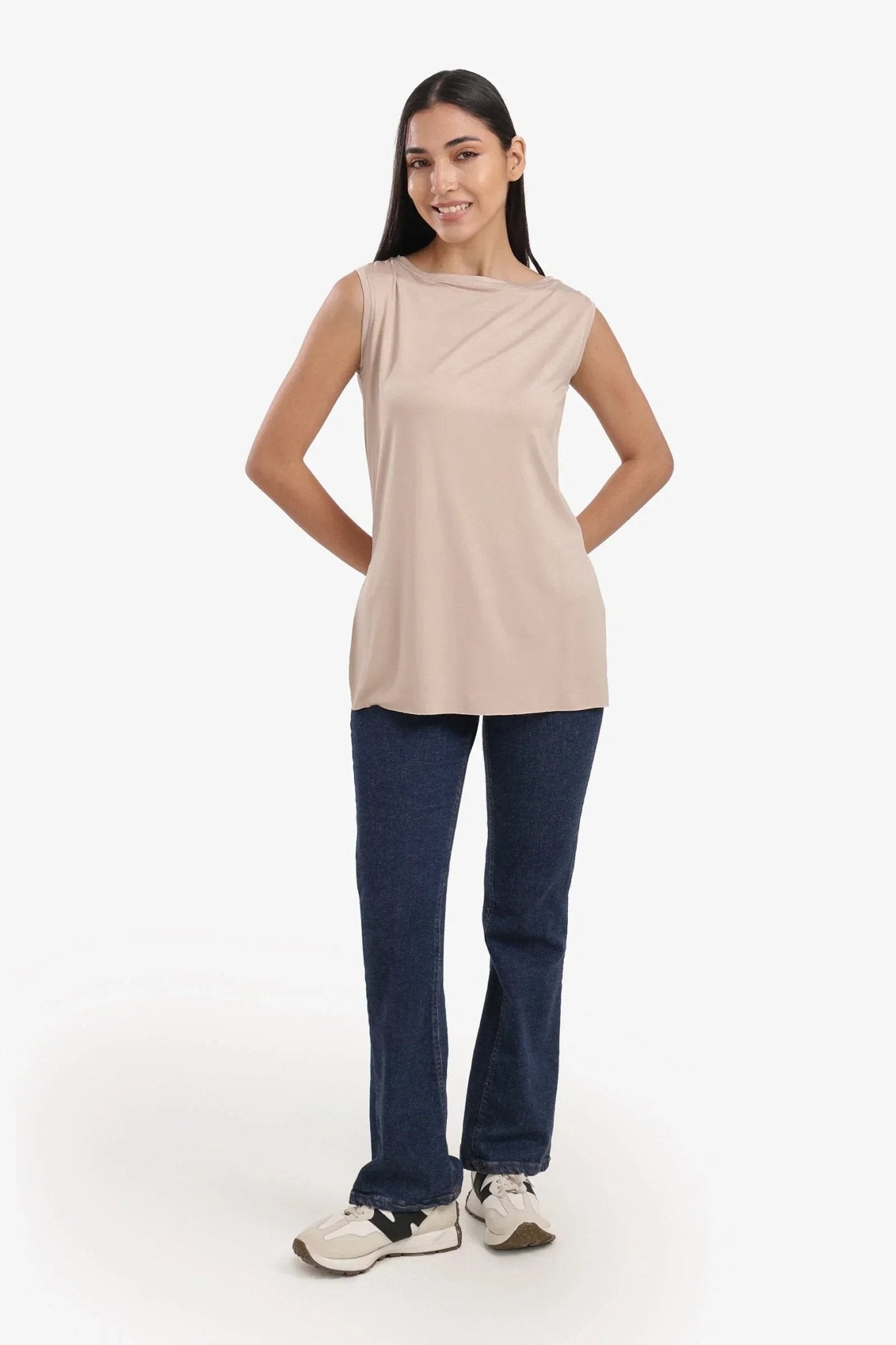 Boat Neck T-Shirt - Carina - Babazzaro