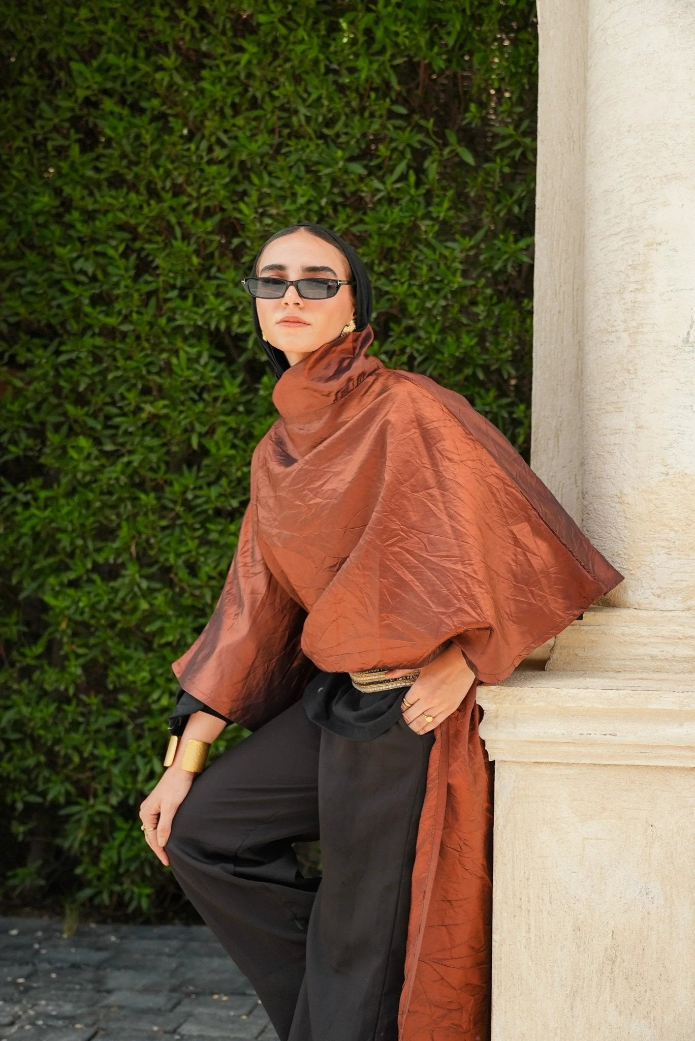 bronze top - Dress Code - Babazzaro