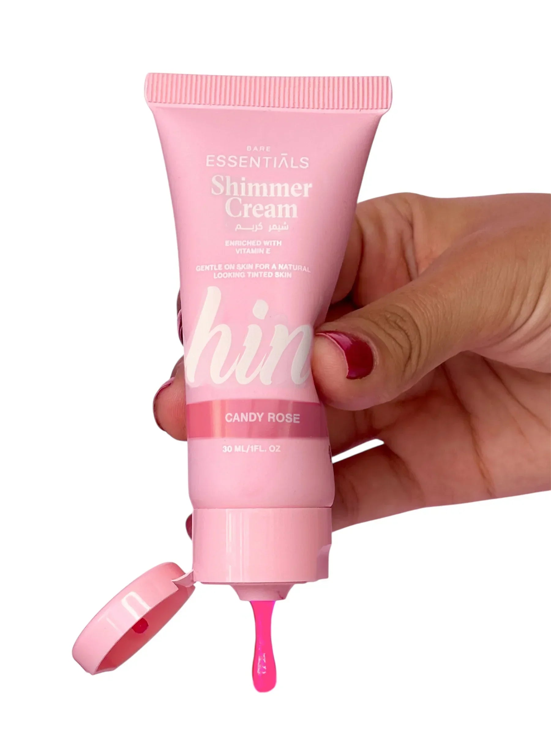 Shimmer Cream - Candy Rose 30ml (Shine Collection) - Essentials - Babazzaro