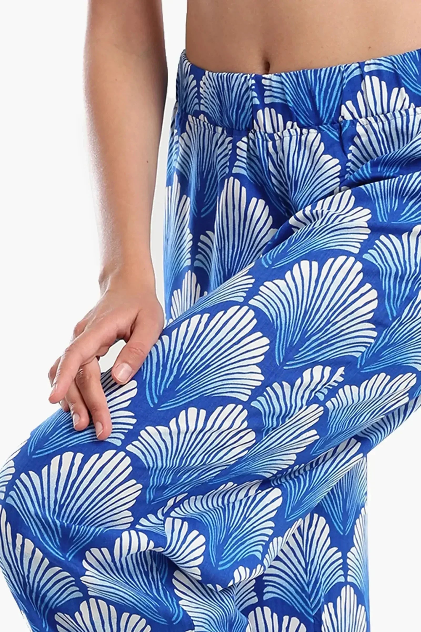 Carina - Shell Printed Pants 8