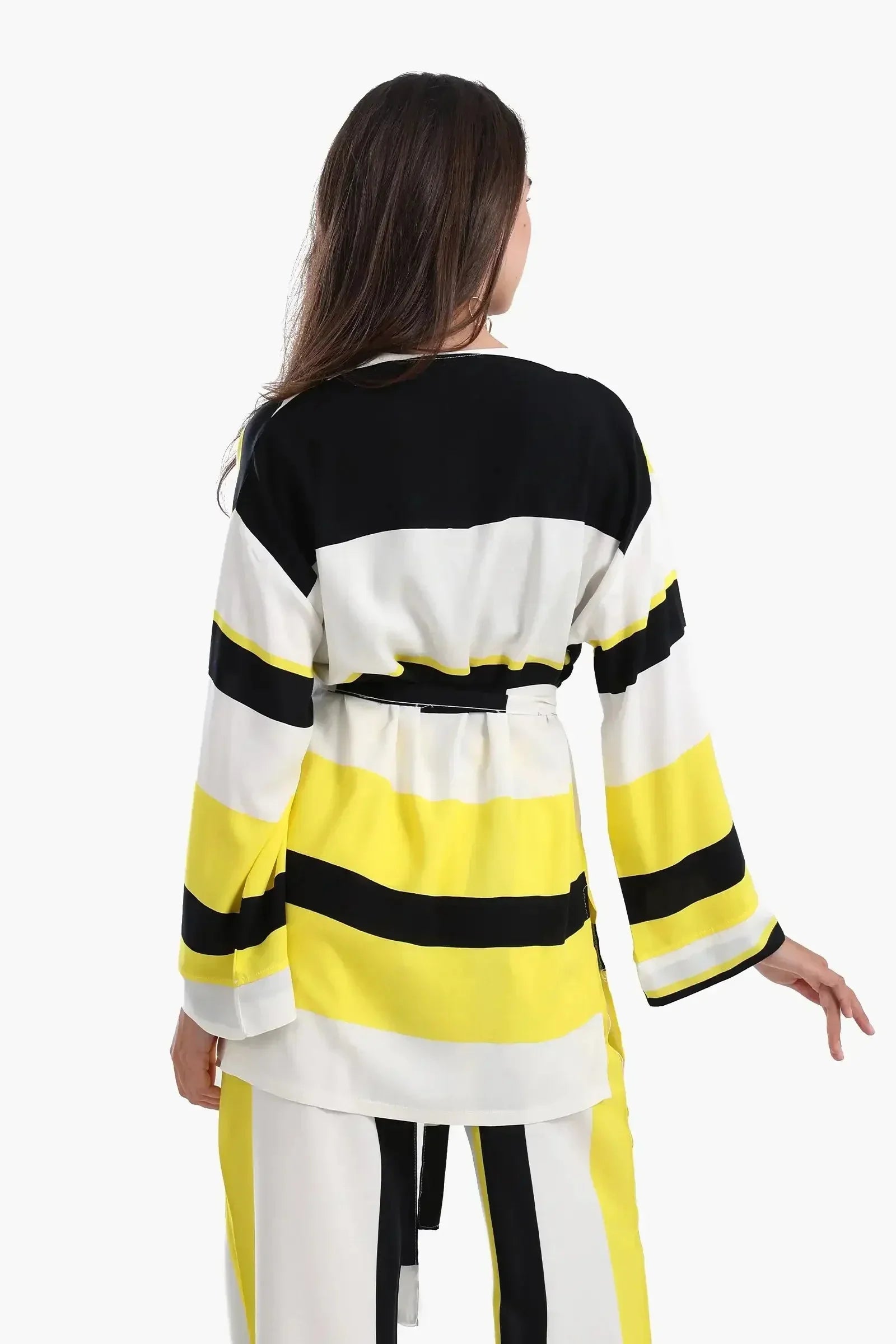 Carina - Tritone Open Front Cardigan 2