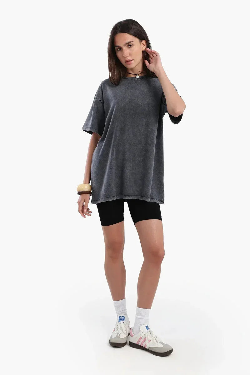 Carina - Heather Dark Grey T-Shirt 5