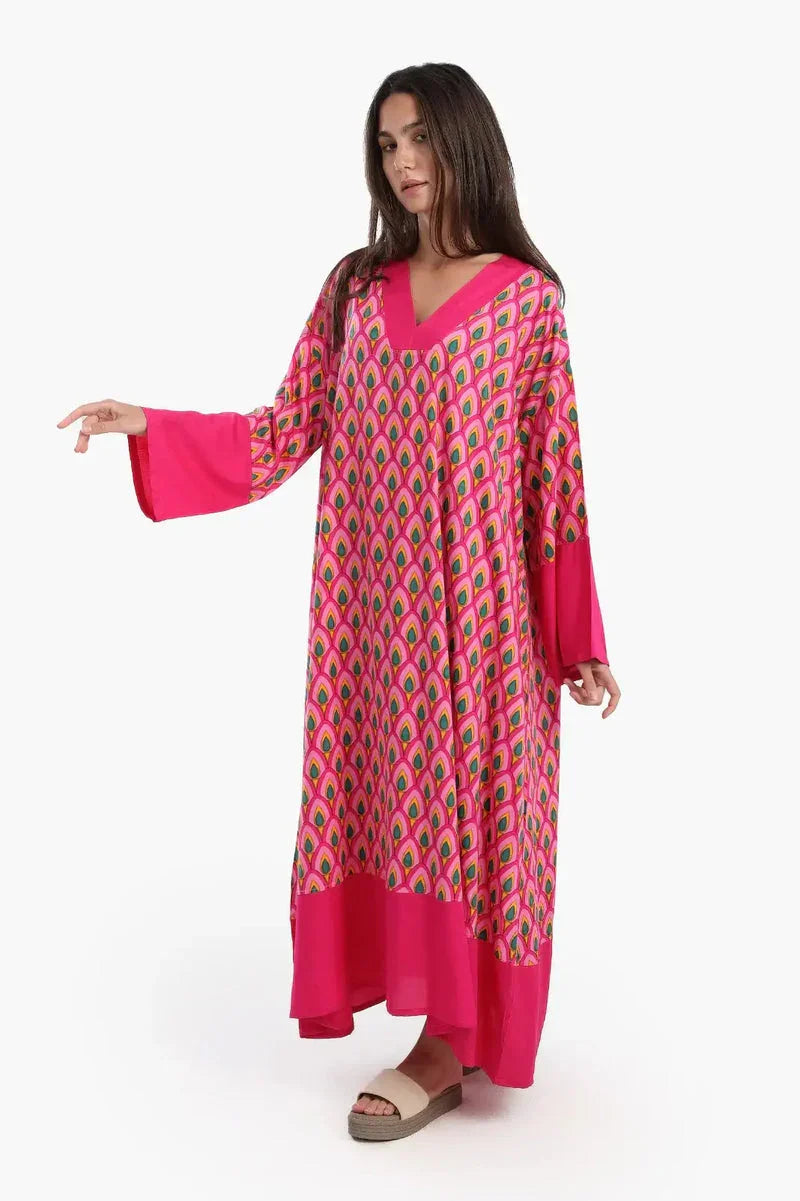 Carina - Oversized All Over Print Dress 2