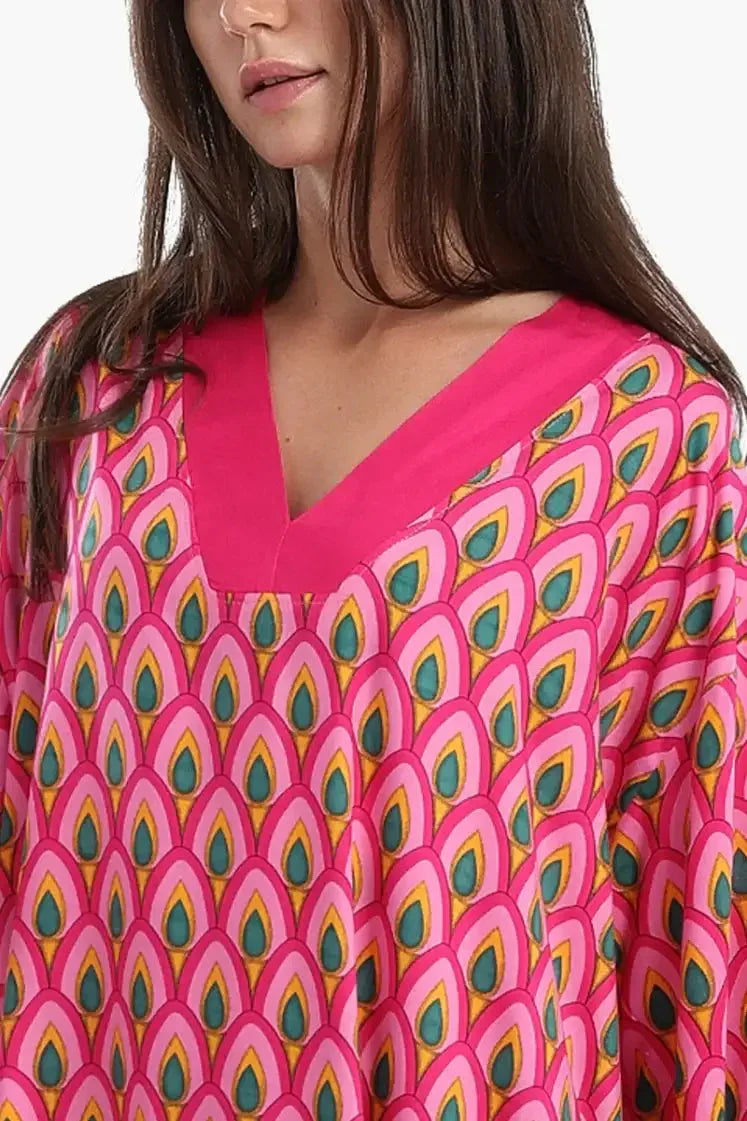 Carina - Oversized All Over Print Dress 8