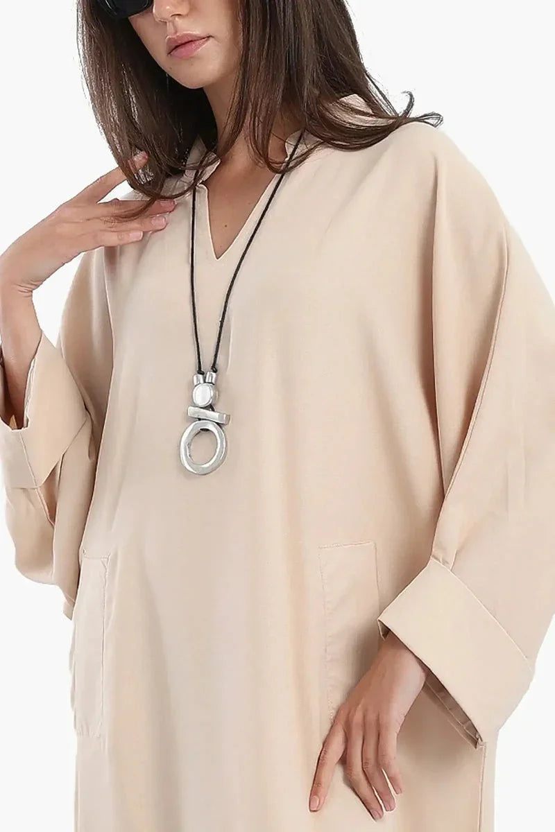 Carina - Oversized Ankle Length Dress 8