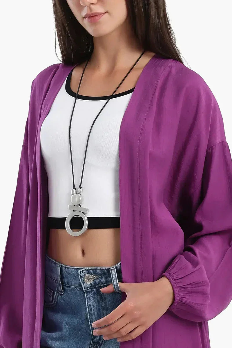 Carina - Summer Cardigan with Elastic Cuffs 14