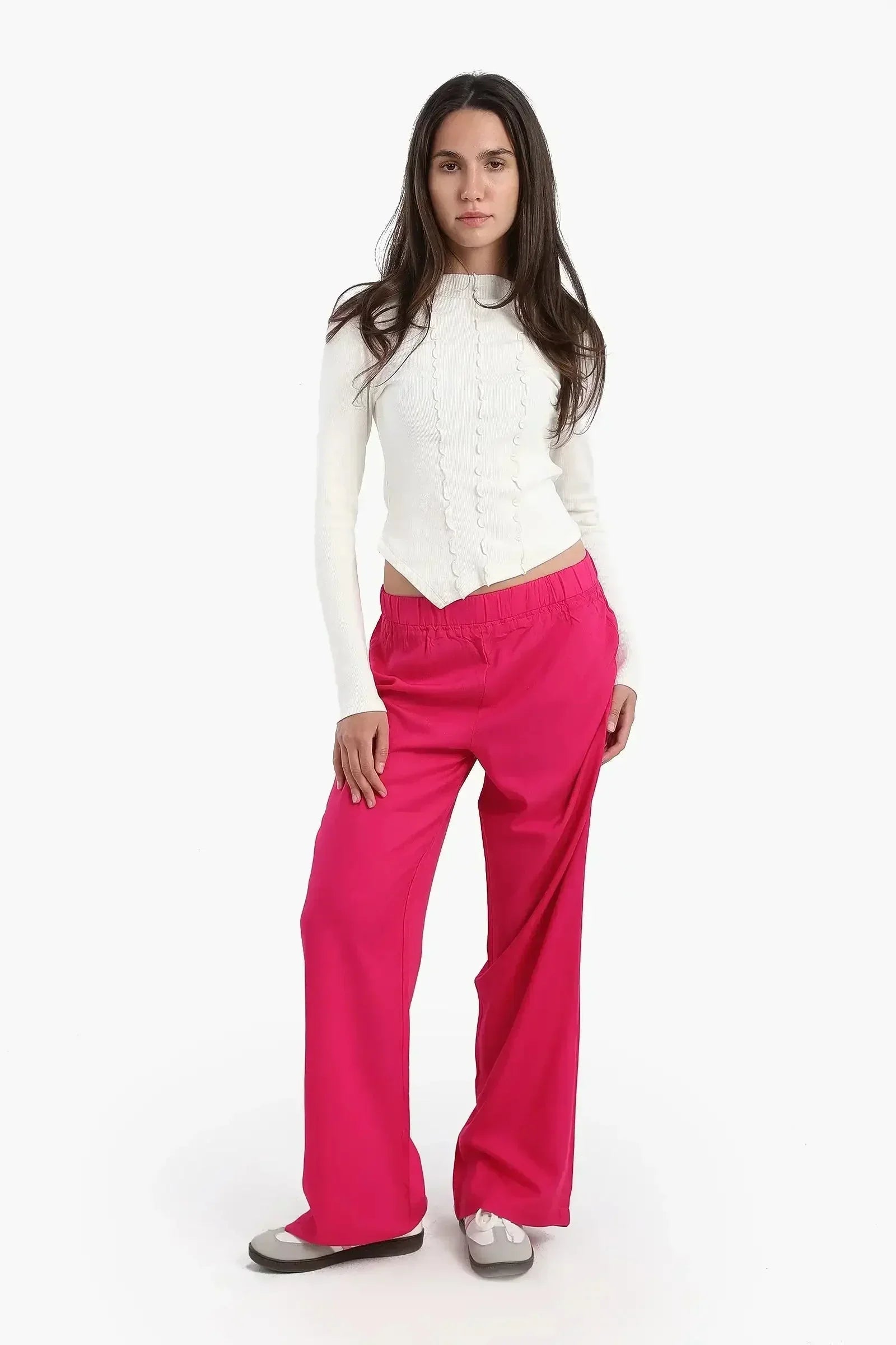 Carina - Asymmetrical Frilled Top 10