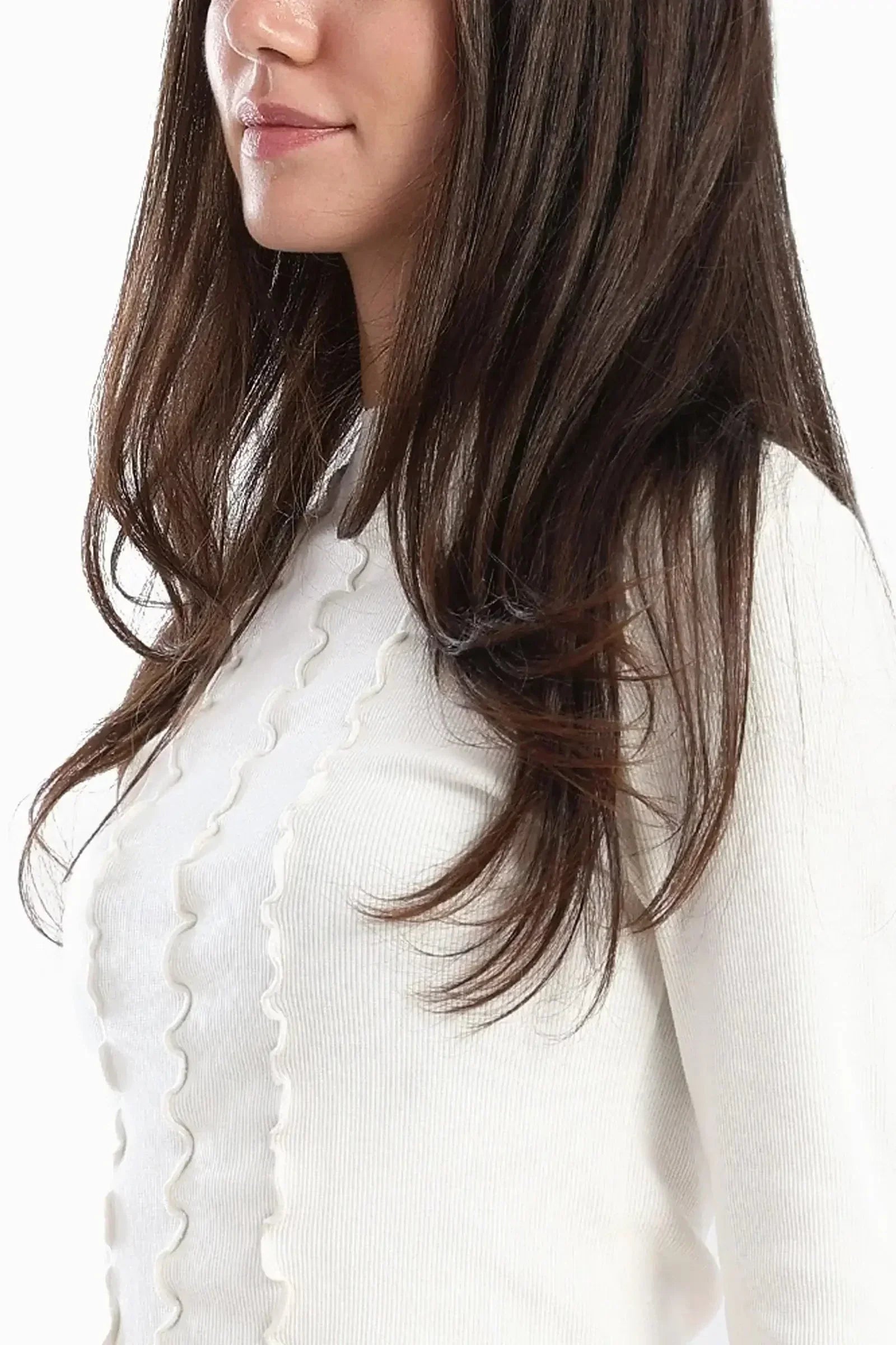 Carina - Asymmetrical Frilled Top 8