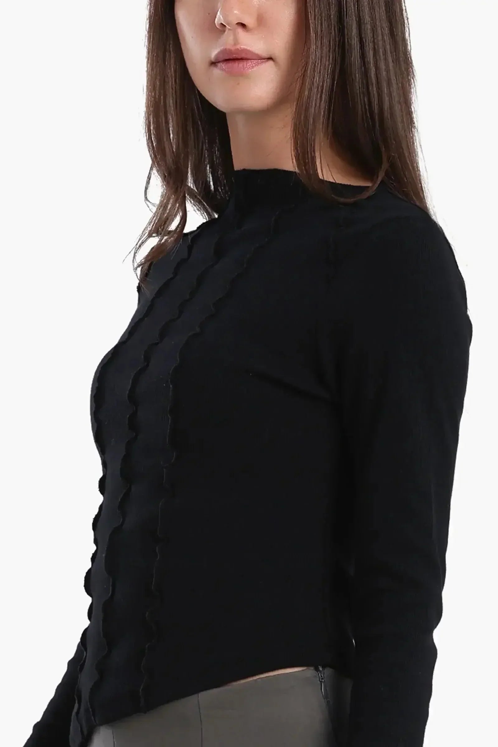 Carina - Asymmetrical Frilled Top 4
