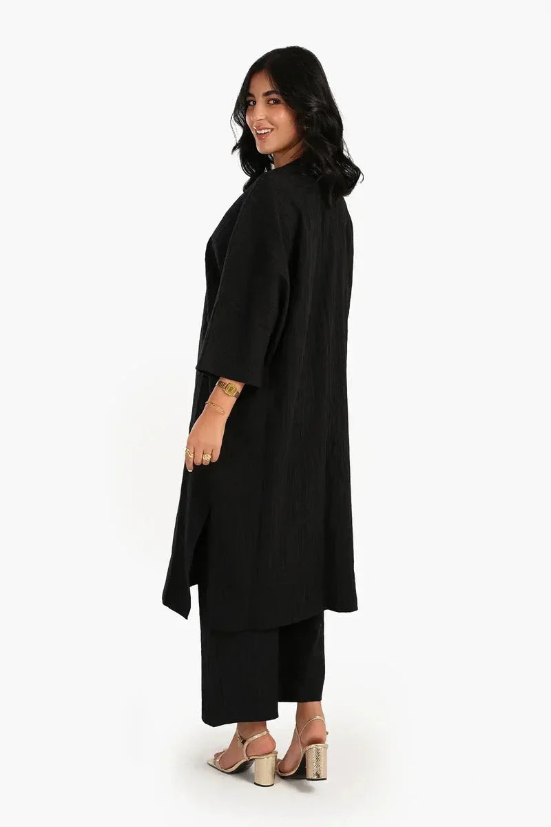 Crinkle Linen Kimono - Carina 7