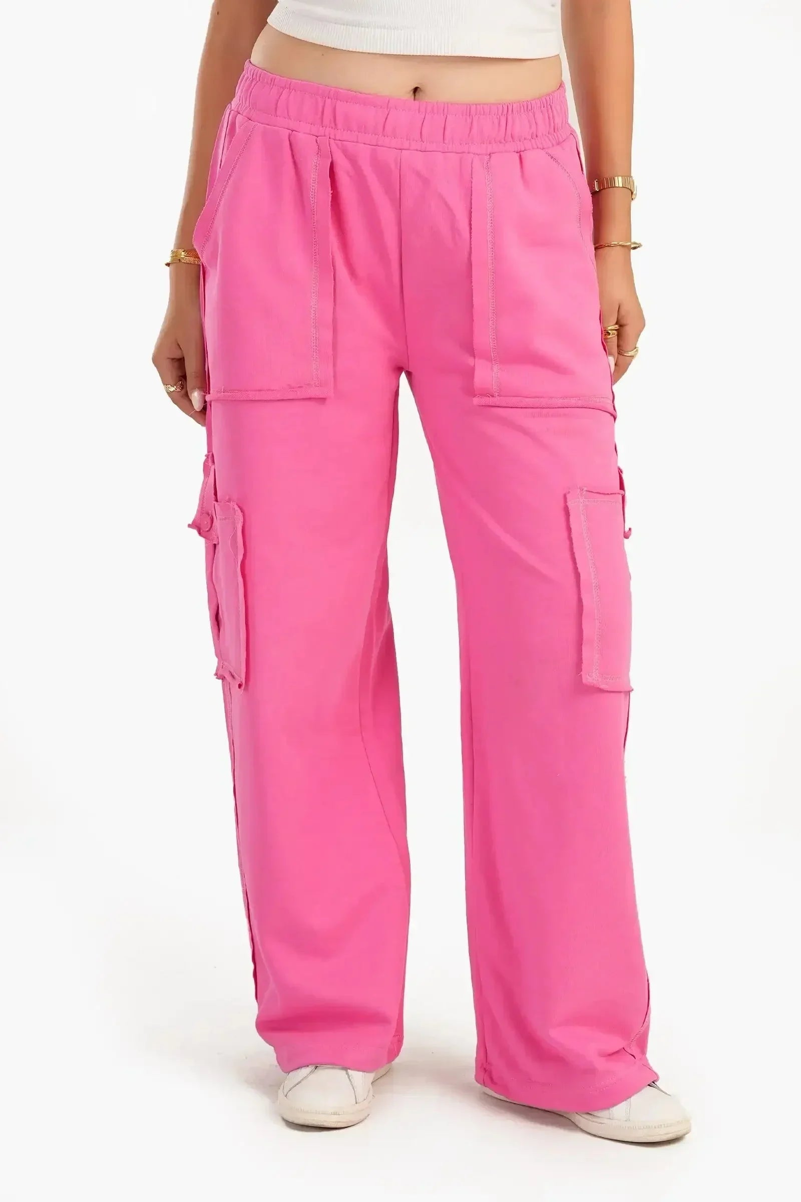 Carina - Comfy Lounge Cargo Pants 1