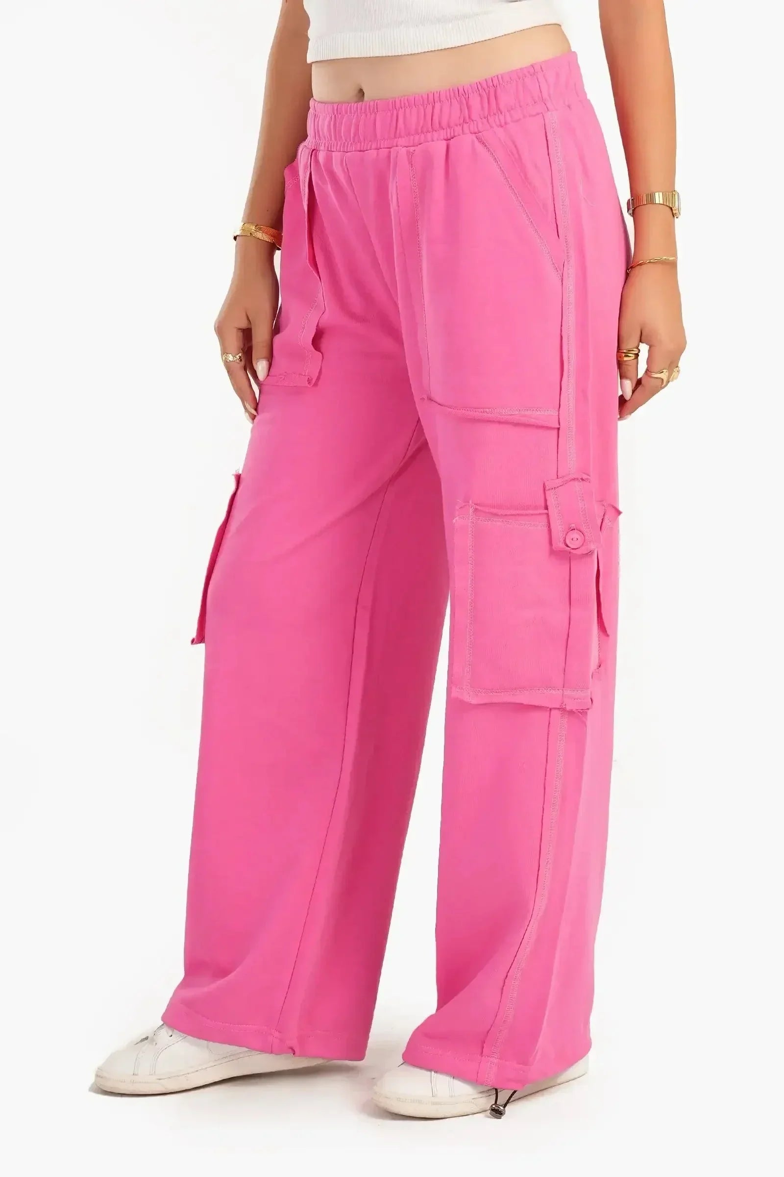 Carina - Comfy Lounge Cargo Pants 2