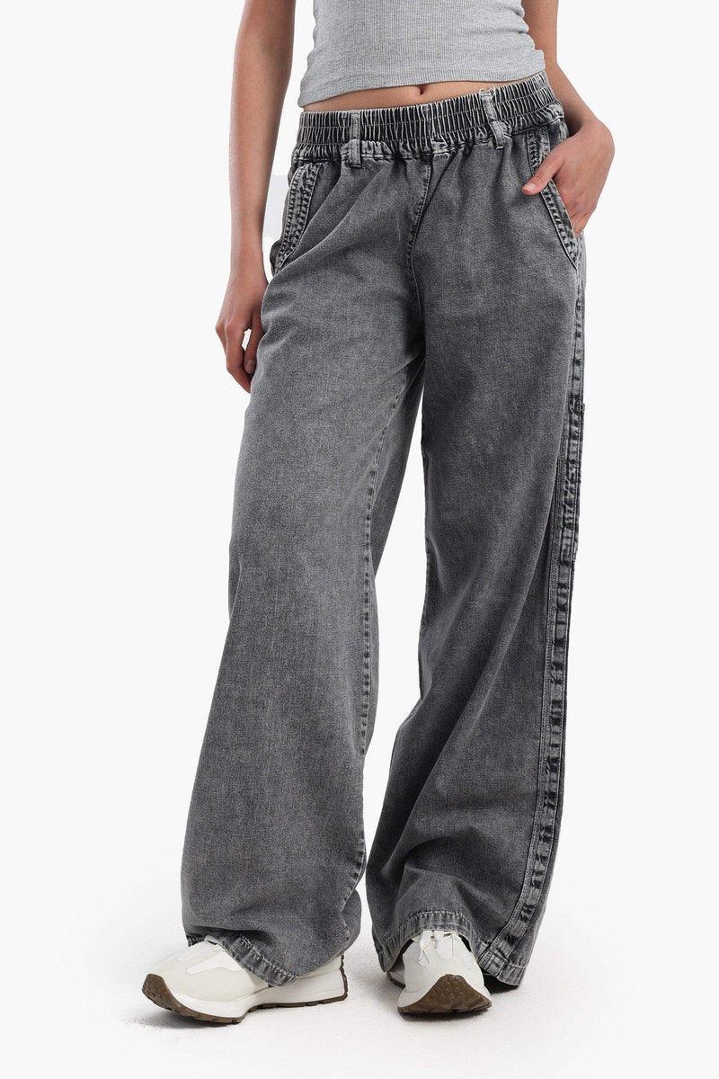 Lightweight Wide Leg Jeans - Carina 1