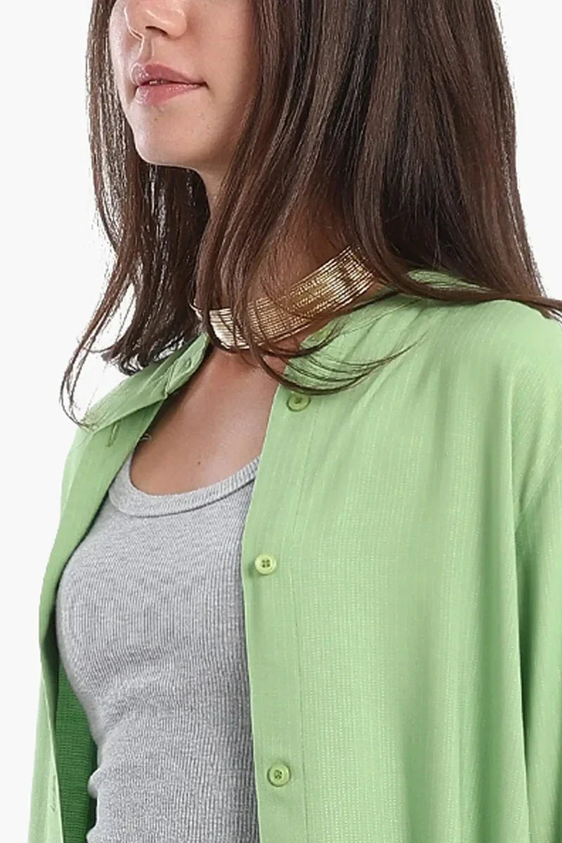 Long Plain Shirt Dress - Carina 11