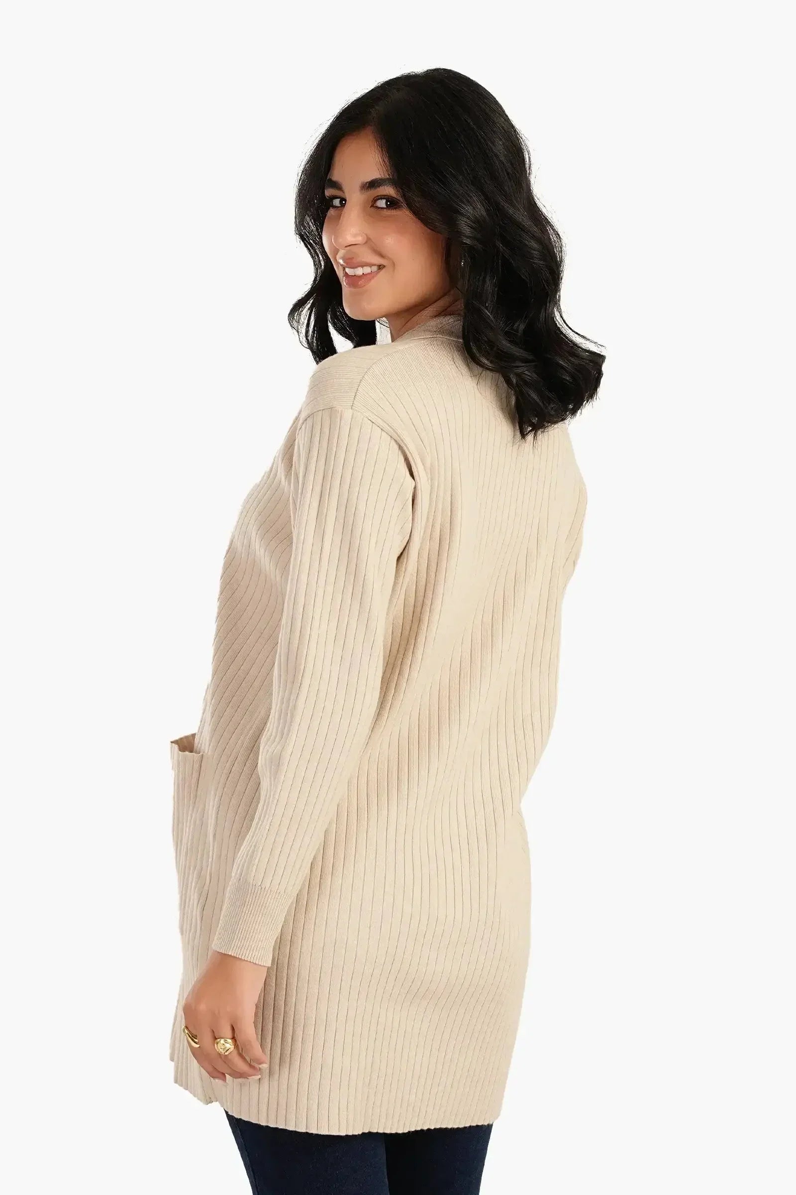 Carina - Button Front Knitted Cardigan 2