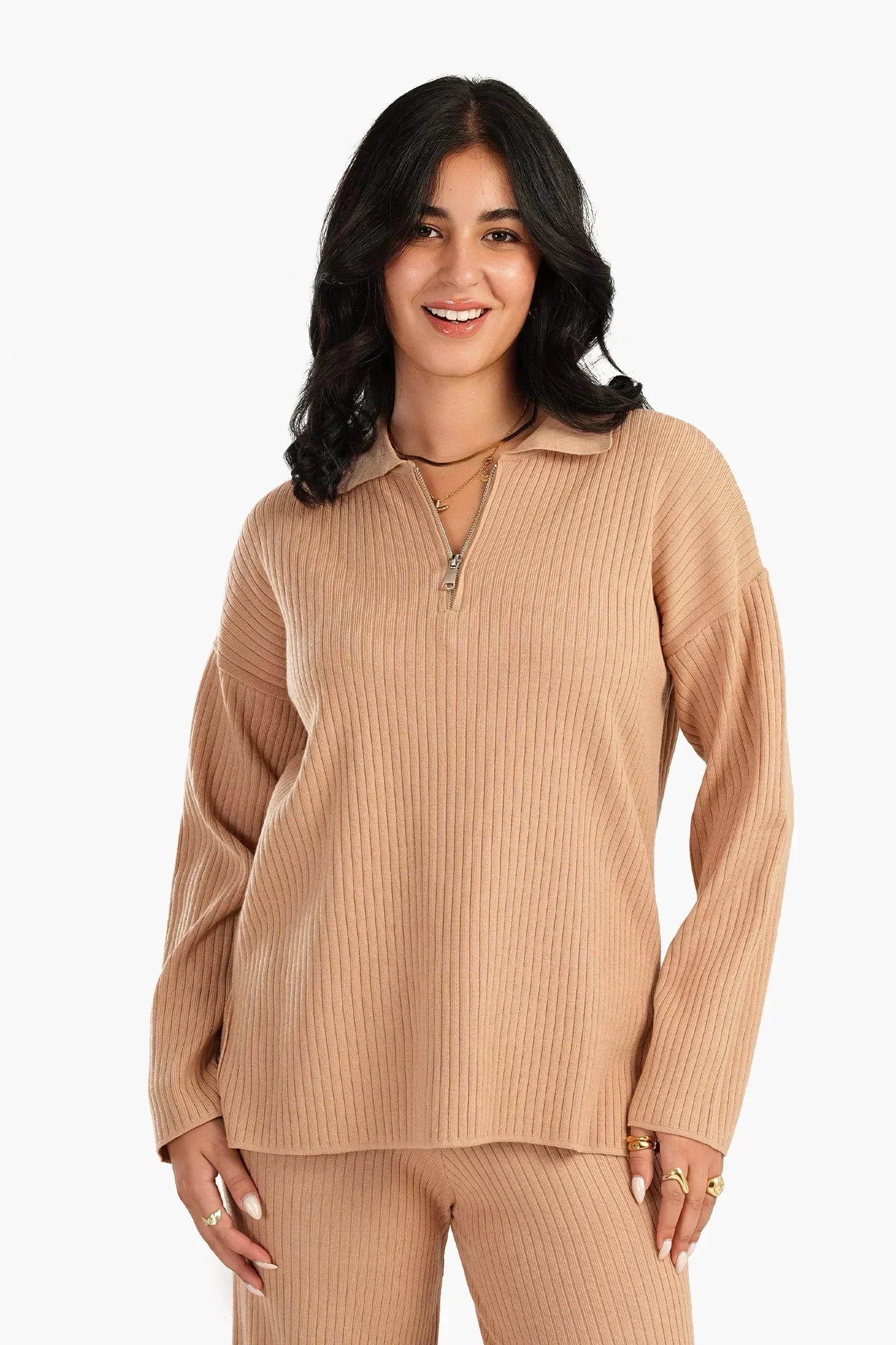 Carina - Lounge Pullover with Zipper 2