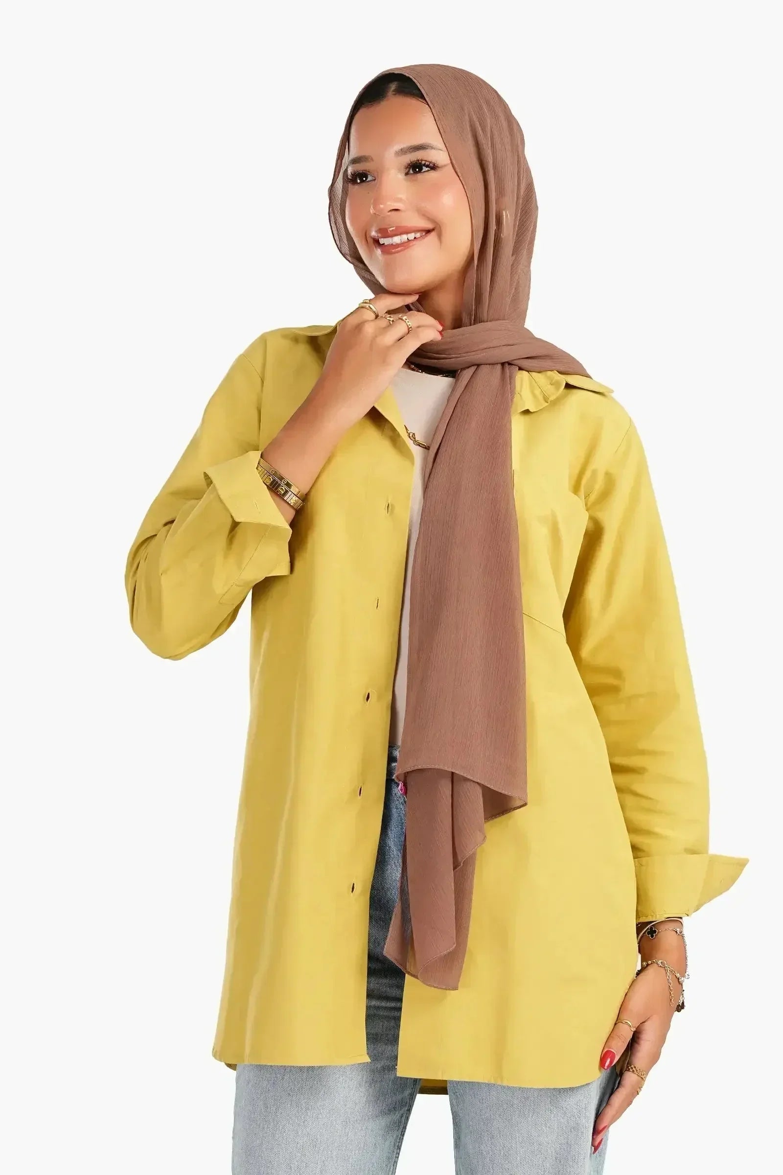 Carina - Poplin Shirt with Chest Pocket 3