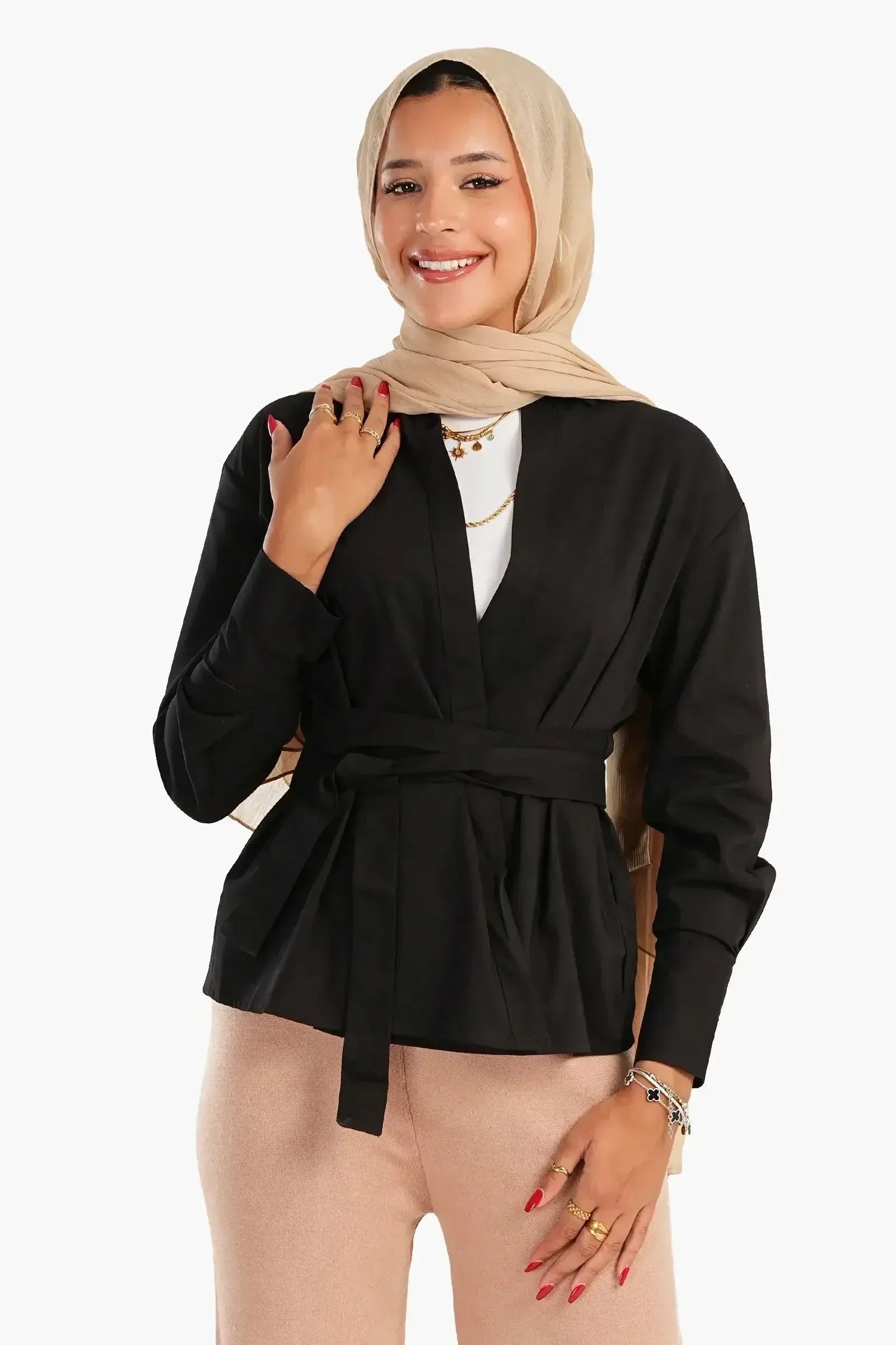 Carina - Shirt with Waist Belt 3