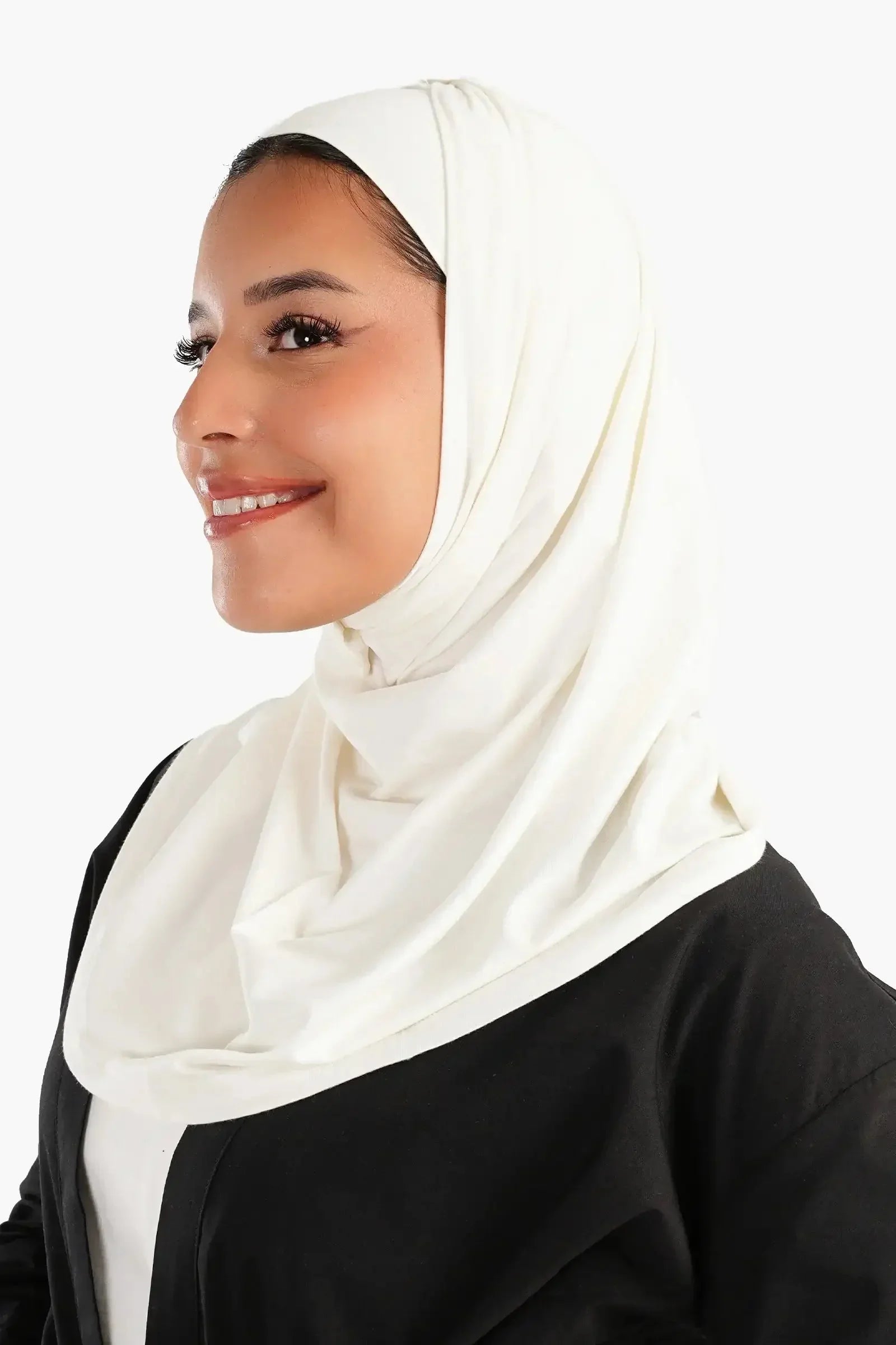 Carina - Viscose Clips Head Scarf 1