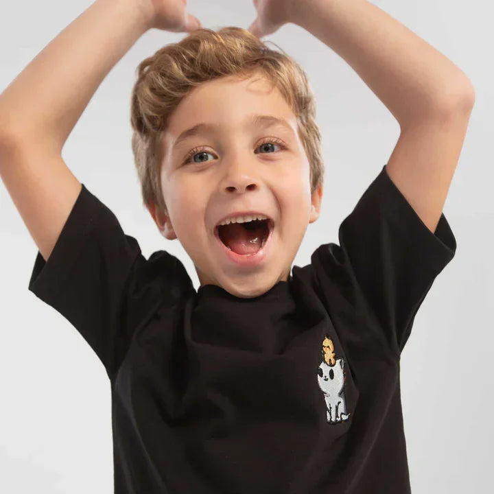 Colour Capsules - Meow & Mayhem Embroidered Tee 3