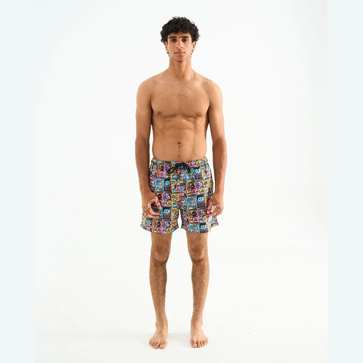 Cereal Crimes Swim Shorts - In your shoe 2