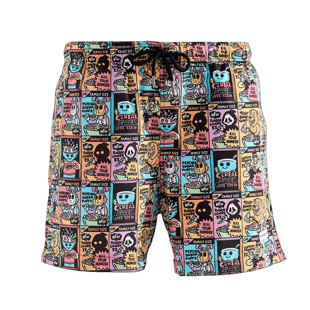 In your shoe - Cereal Crimes Swim Shorts 1