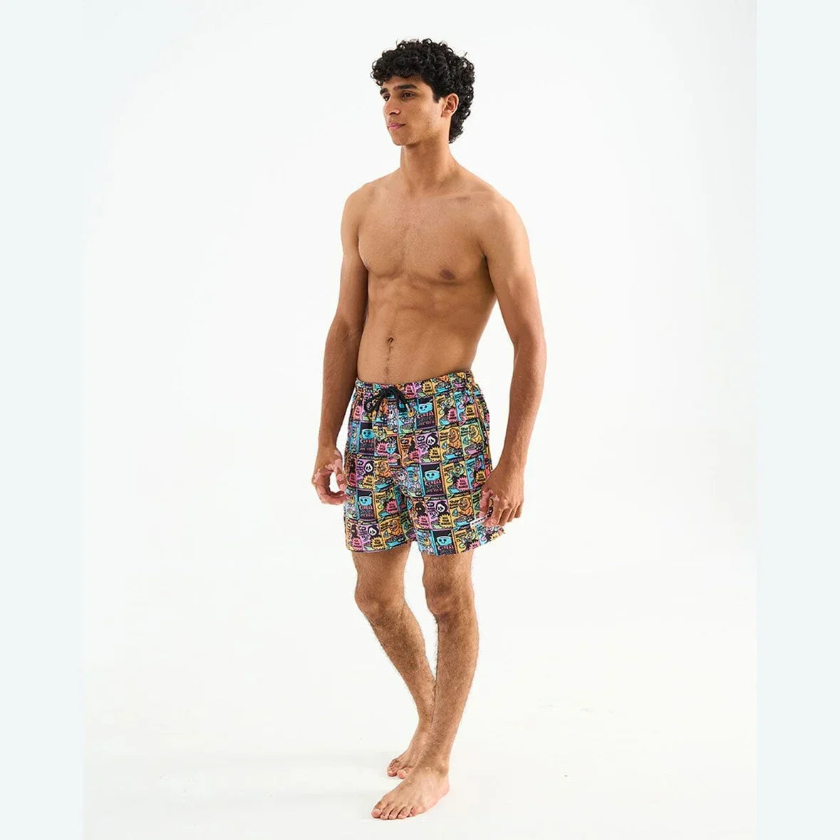 Cereal Crimes Swim Shorts - In your shoe - Babazzaro