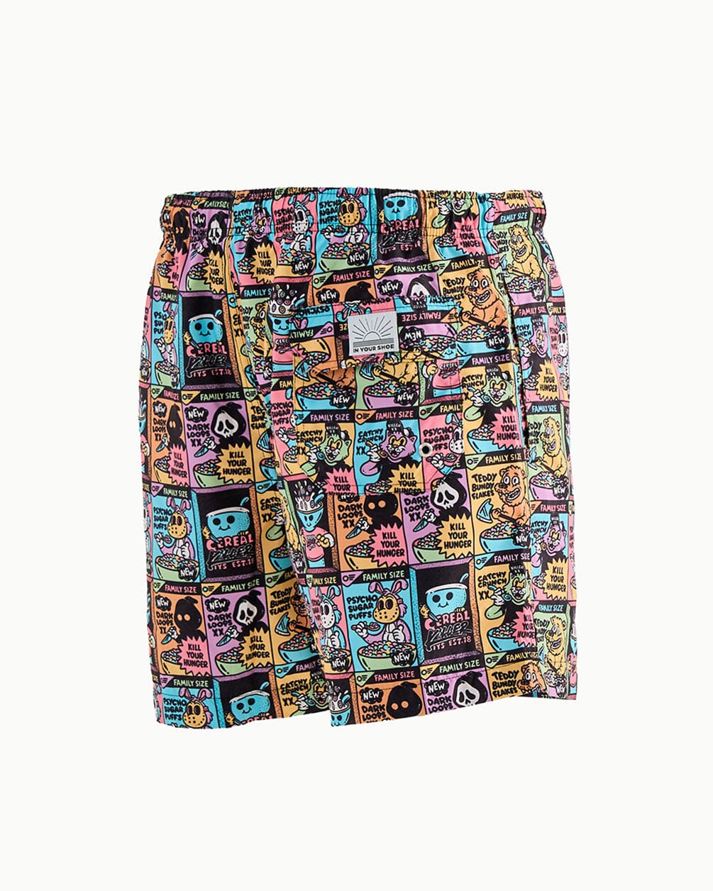 In your shoe - Cereal Crimes Swim Shorts 4