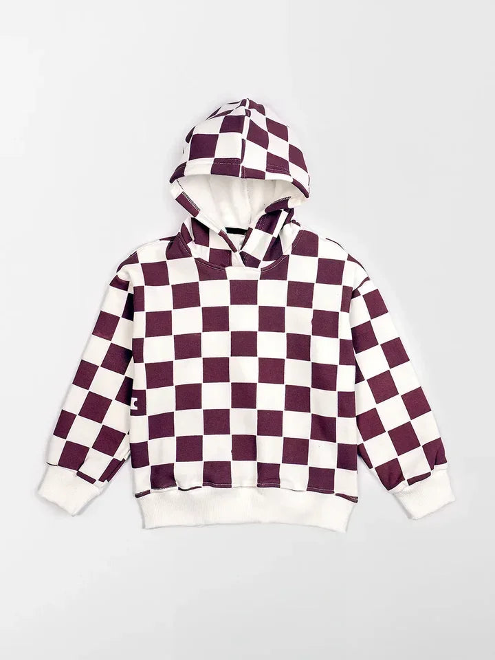 Checkerboard Hoodie - Colour Capsules - Babazzaro