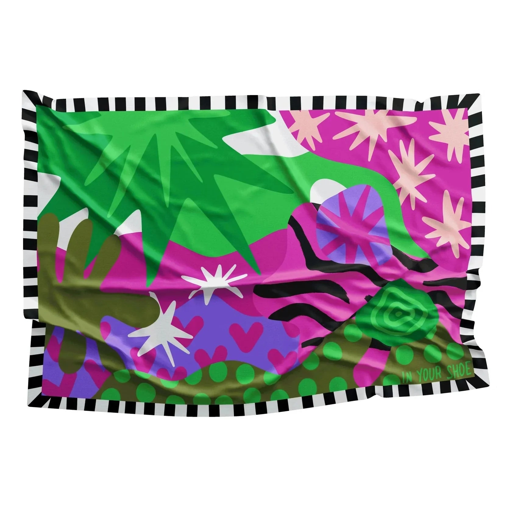 In your shoe - Checkered Stars Maxi Flowy Wraps 2