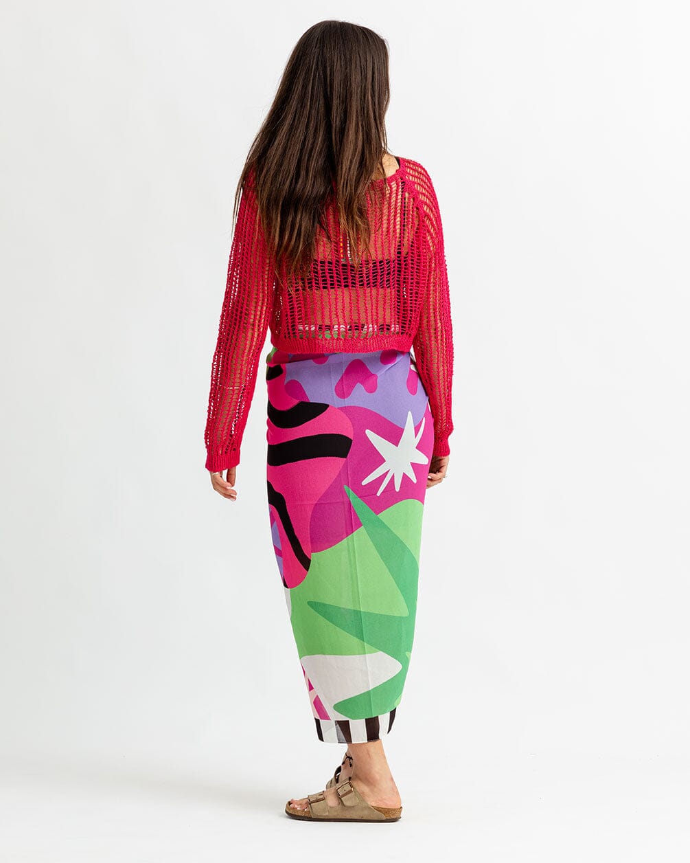 In your shoe - Checkered Stars Maxi Flowy Wraps 3