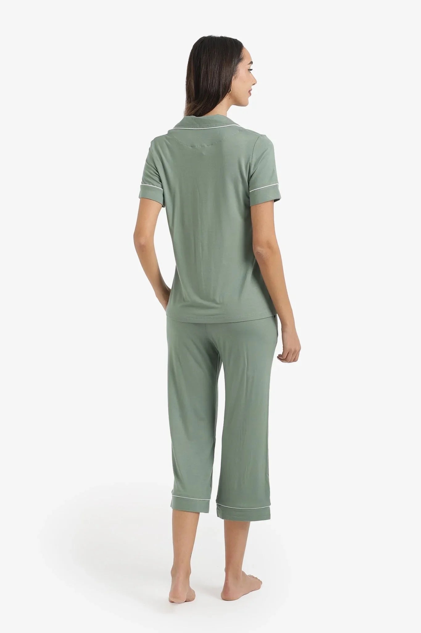 Classic Piping Pyjama Set - Carina - Babazzaro