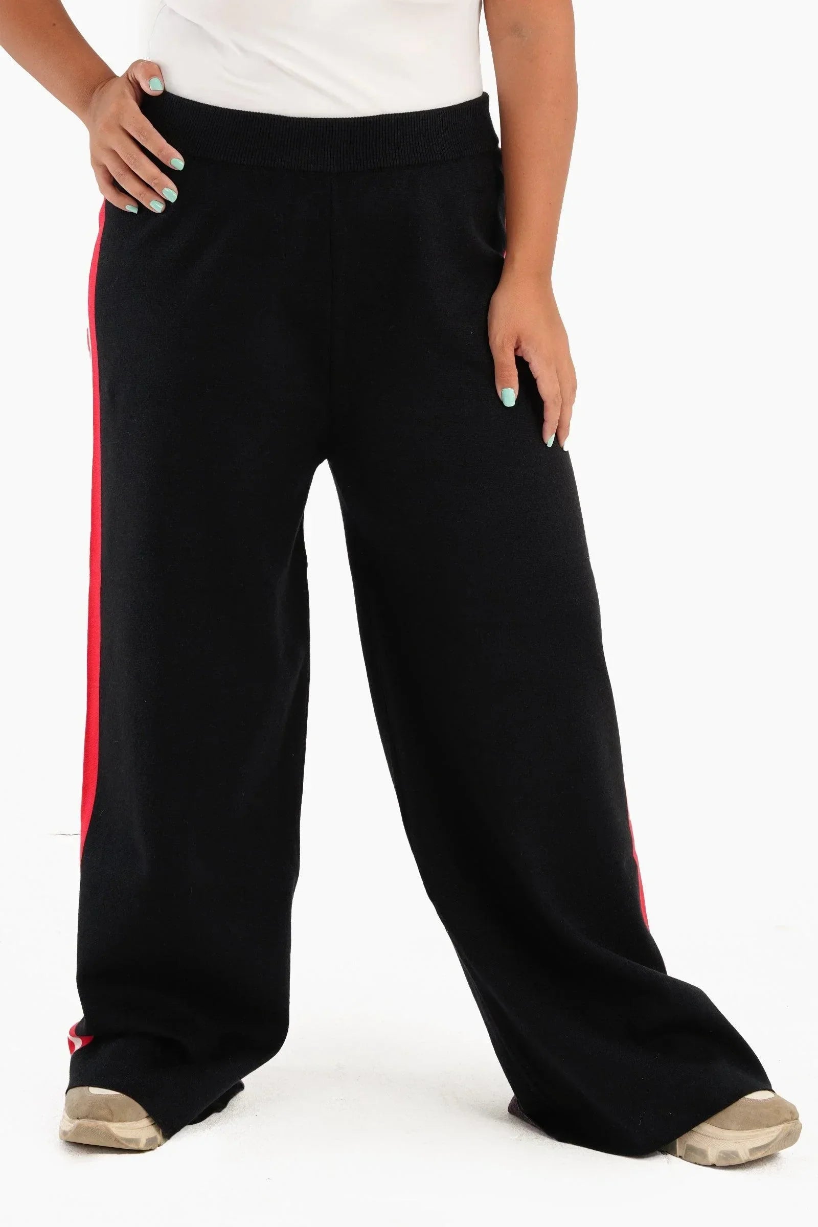 Clue - Black Wool Lounge Pants 1
