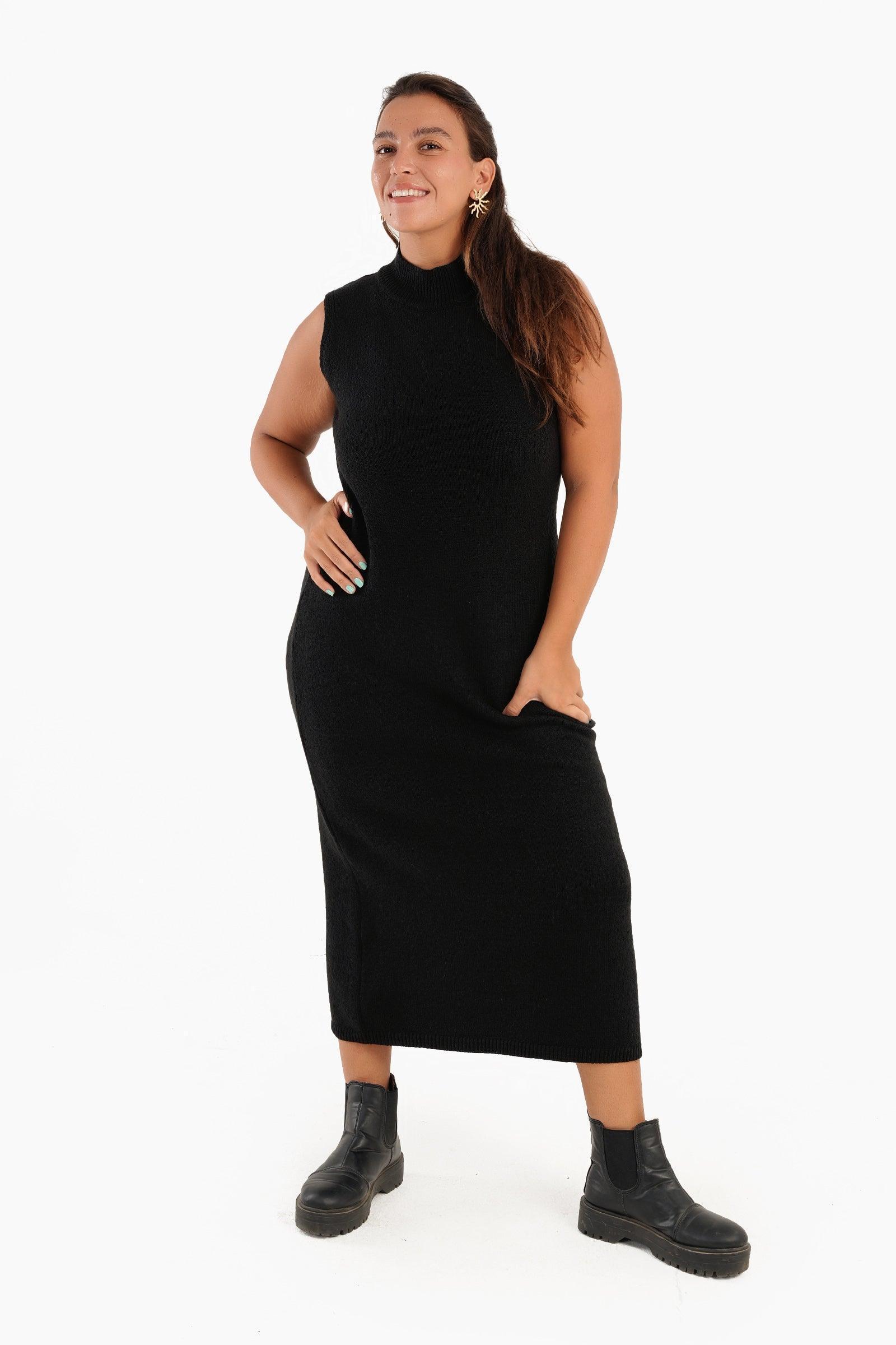 Clue - Wool Slim Fit Dress 1