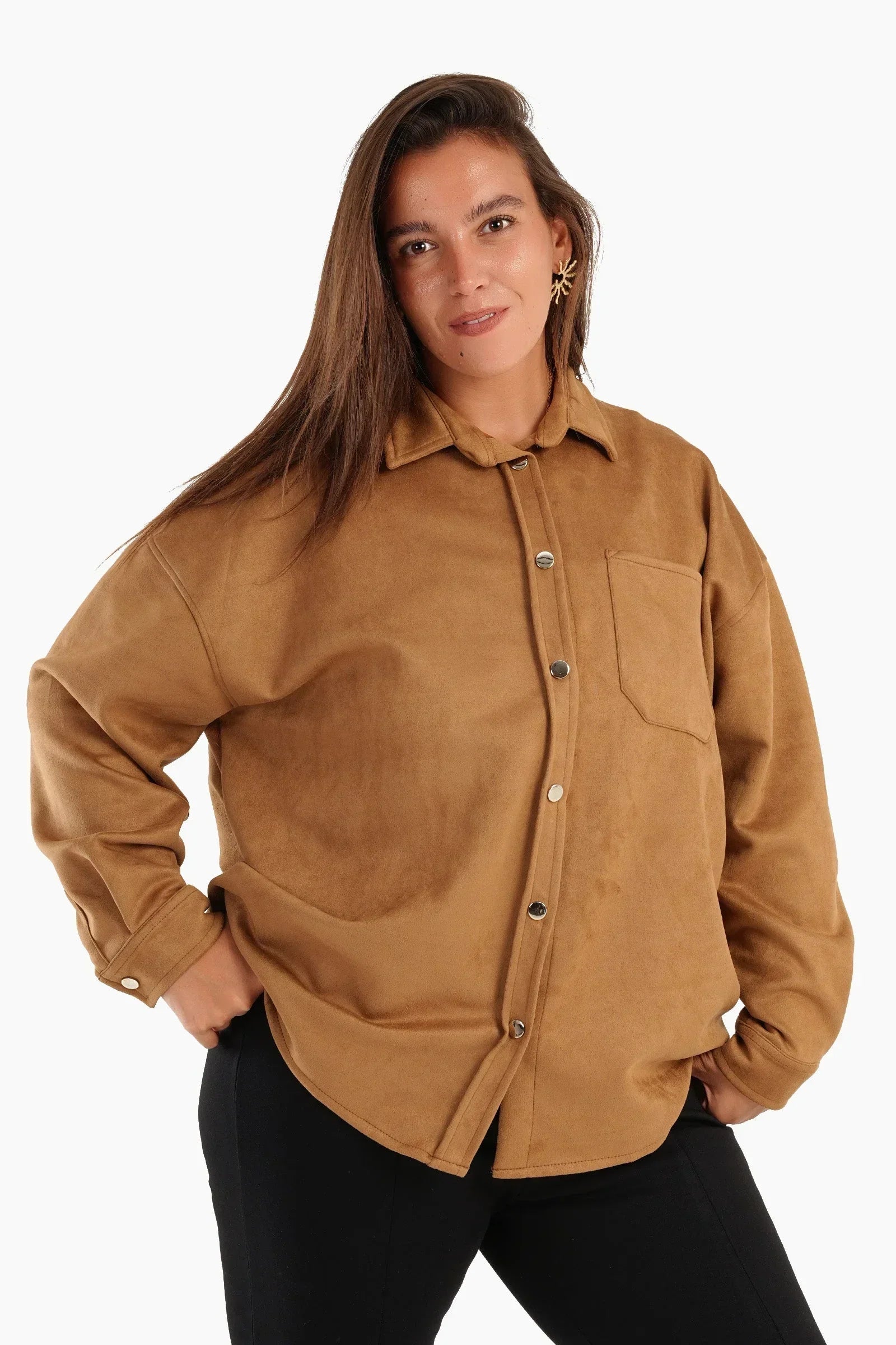 Clue - Snap Closure Lounge Shirt 3