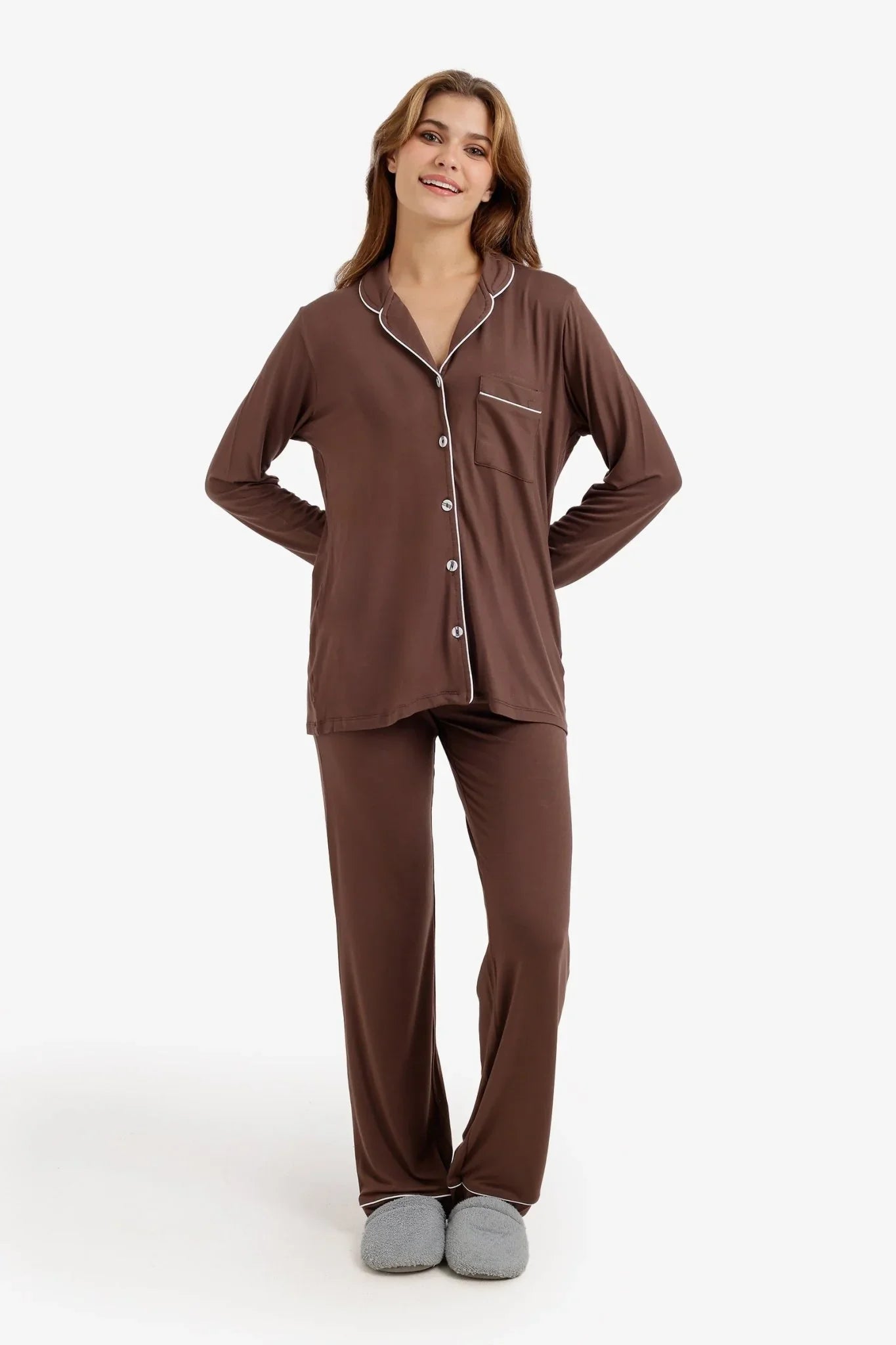 Contrast - Pipe Pyjama Set - Carina - Babazzaro